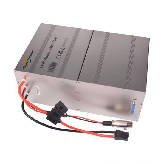 LiFePO4 Battery 48V 20AH With Alloy Case For Electric Bike Scooter Motorcycle Tuk Tuk