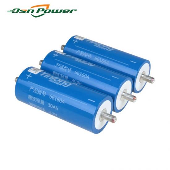 YINLONG Rechargeable Lithium Titanate Battery Lto CELL 30Ah LTO Battery Solar System 2.3V 30Ah LTO Battery