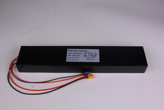 36V 10.4Ah Lithium-Ion Battery Pack For Electric Skateboard