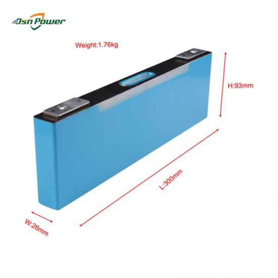 Lithium Battery Cell 117ah 3.7v Lithium Prismatic Battery Cells NCM For Solar Storage