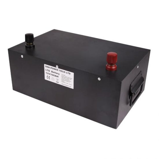 LTO 35Ah 2.3V Made OSN 5S 12V 100Ah Lithium Titanate Car Battery And Solar Usage