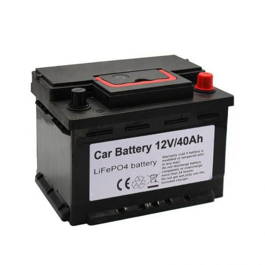 OSN POWER LFP 12V 40Ah Car Starter Lithium Battery Pack For Car