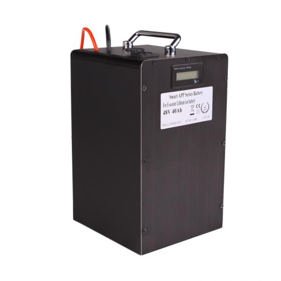 OSN POWER Smart Li-Ion 48V 40Ah With APP Lithium Ion Battery Pack For Scooter Ebike Bicycle