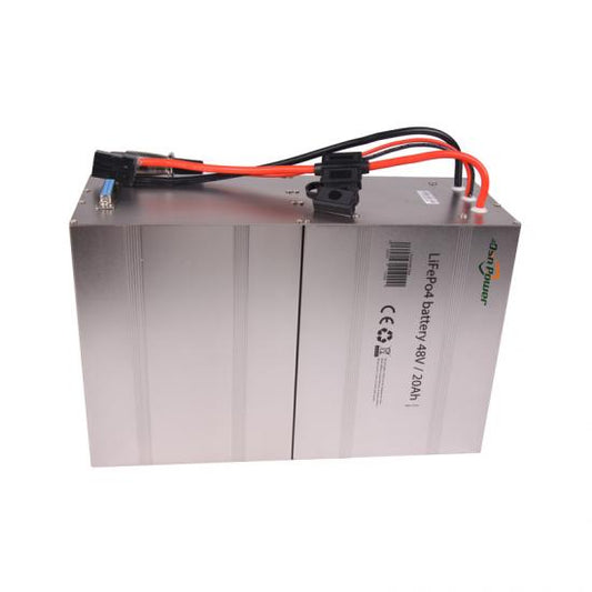LiFePO4 Battery 48V 20AH With Alloy Case For Electric Bike Scooter Motorcycle Tuk Tuk