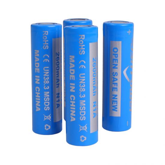 NCM 3.7V 2.6Ah Cylindrical Rechargeable Li-Ion Battery Cell For Electronic Products