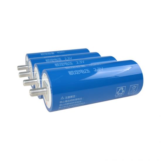 Grade A LTO 2.3V 40Ah Lithium Tianate Battery 66160H 2.3V 40Ah