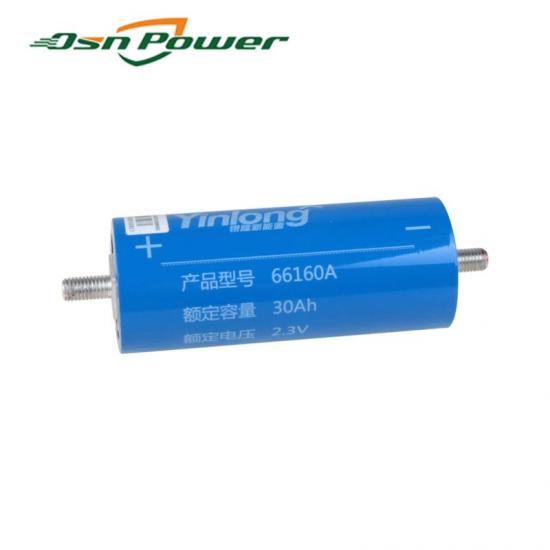 YINLONG Rechargeable Lithium Titanate Battery Lto CELL 30Ah LTO Battery Solar System 2.3V 30Ah LTO Battery