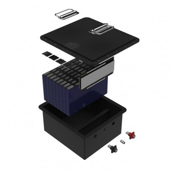 36V 50Ah Golf Car LFP Batteries 36V LiFePO4 Battery Pack 50Ah Lithium Golf Cart Battery Pack