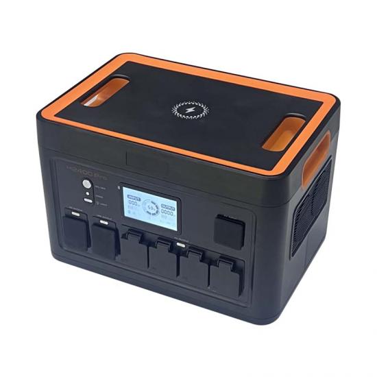 Lifepo4 2400Pro Portable Power System Suitable For Home Emergency Power Backup, Outdoor Travel, Emergency Disaster Relief