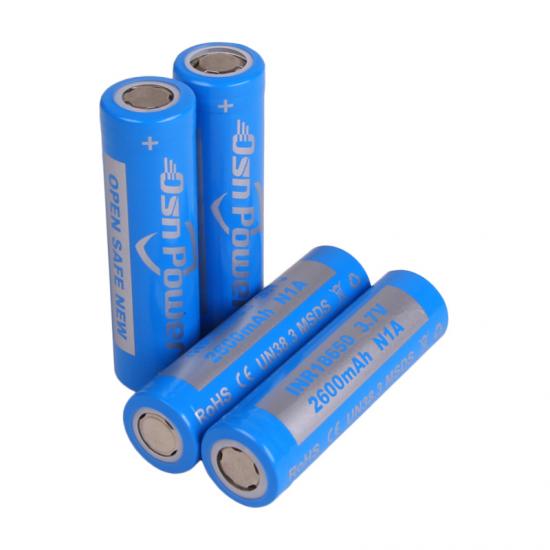High Energy Density Li-Ion Battery Cell 3.7V 2.6Ah NCM Cell