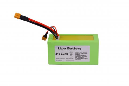 24V 3.3Ah Lifepo4 Battery Pack For ESS, RV, EV
