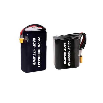 8S2P 29.6V 8000mAh Drone Lithium Battery For FPV/UAV/Drones RC Agricultural Helicopter Airplane