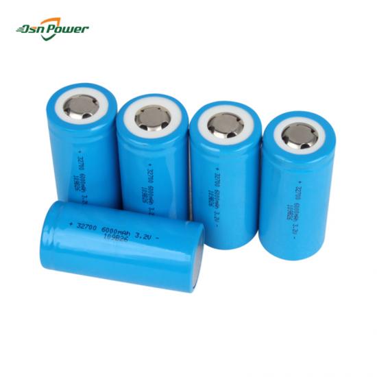 32700 Lithium Battery 3.2v 5Ah 6Ah Lifepo4 Cell