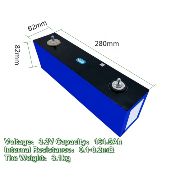 CATL Lithium Ion Phosphate Batteries Lifepo4 Battery Cell 3.2V 161.5Ah For Solar Home