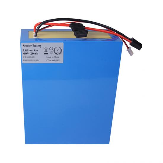 Customized 60V 20AH Electric Scooter Rickshaw Tricycle Fat Bike Lithium Li-Ion Battery Pack