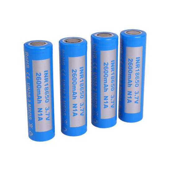 NCM Long Cycle Life Time 18650 2.6Ah 3.7V Battery Li - Ion Cell Batteries