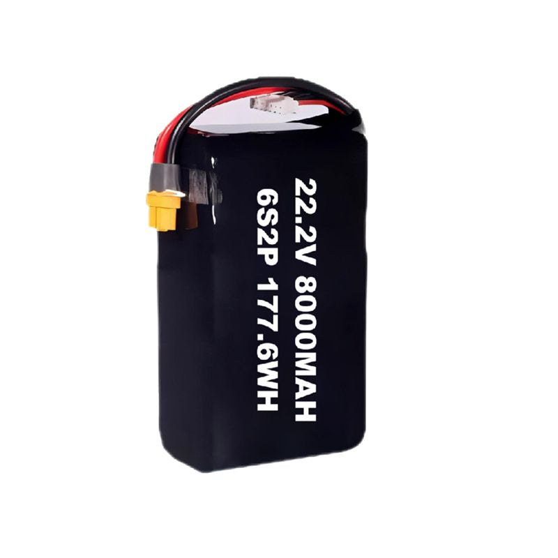 8S2P 29.6V 8000mAh Drone Lithium Battery For FPV/UAV/Drones RC Agricultural Helicopter Airplane