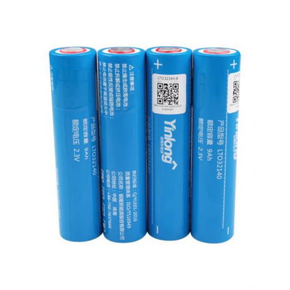 High Discharge YinLong Titanate Lithium Battery Cell 2.3V 9Ah LTO 32140