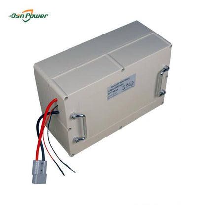 Lithium Ion 24V50Ah AGV Battery Pack For 24V Lead Acid Battery Replacement